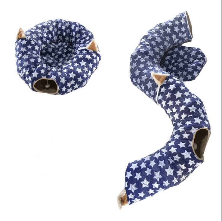 Foldable Pet Play Tunnel