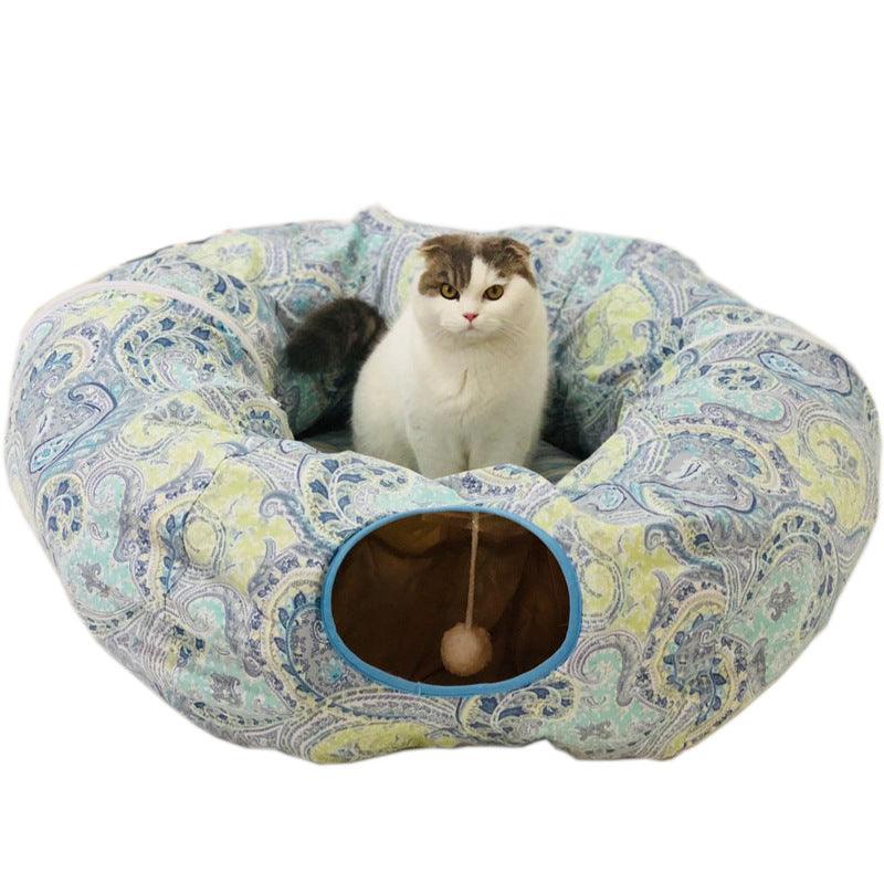 Foldable Pet Play Tunnel