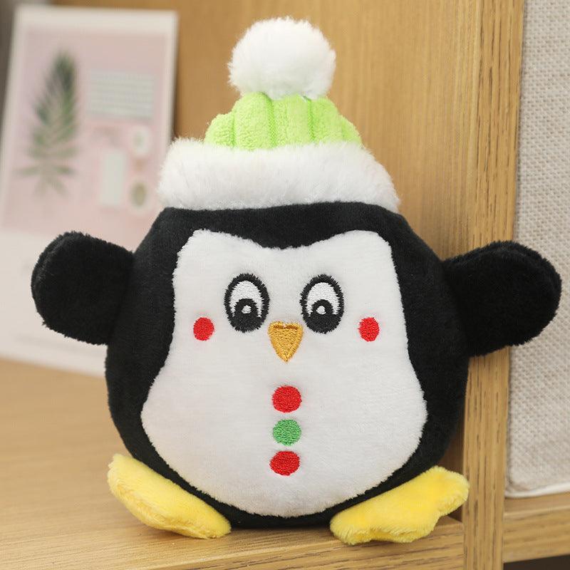 Festive Bb-Infused Plush Dog Christmas Toys-3