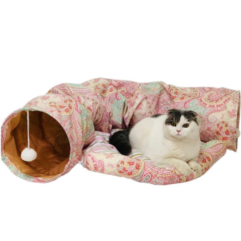 Foldable Pet Play Tunnel