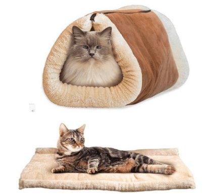 Cozycat Rustling Sound Cat Tunnel Sleeping Bag